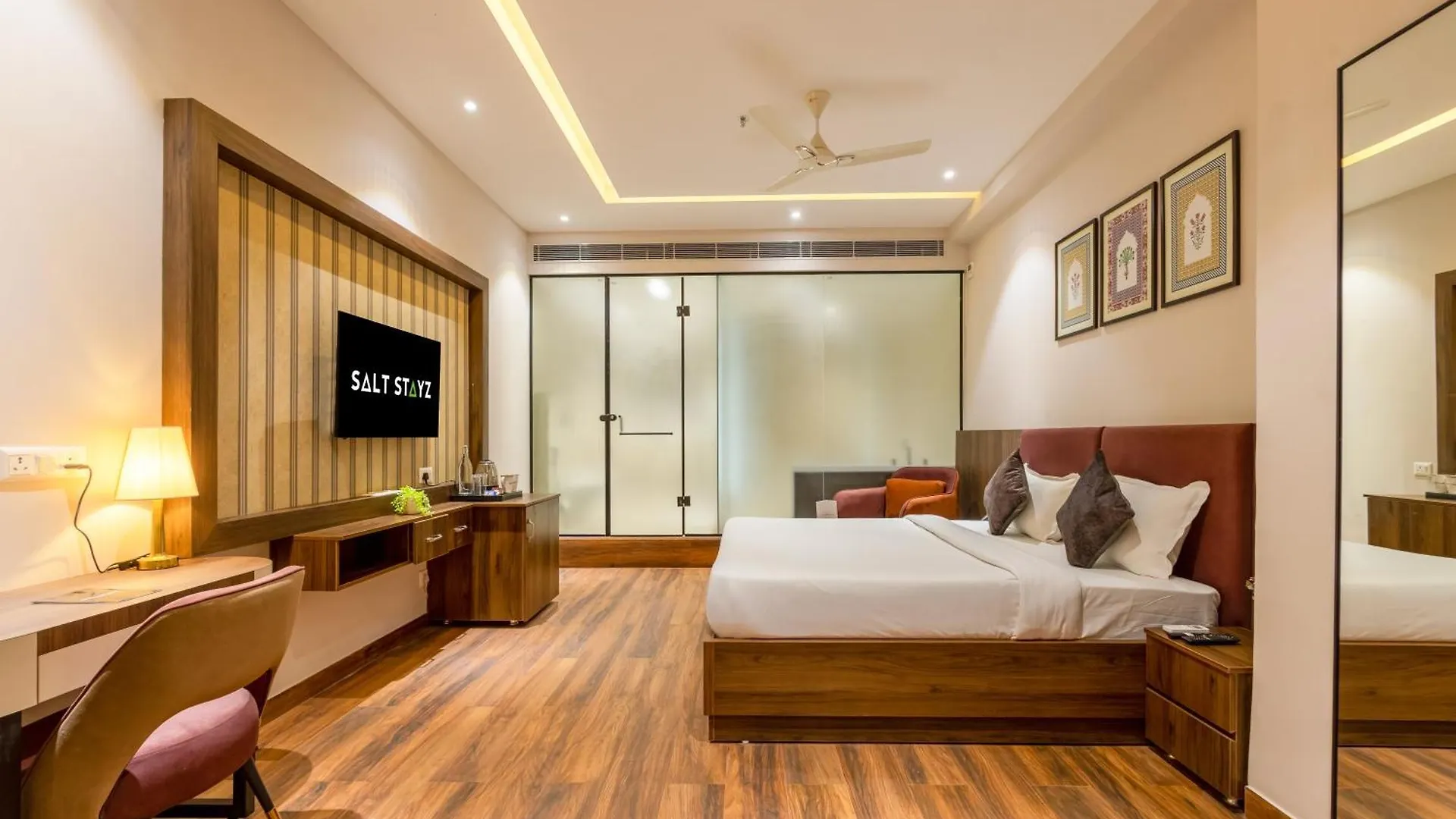 فندق Saltstayz Premier Suite Chandigarh Mohali Sohāna